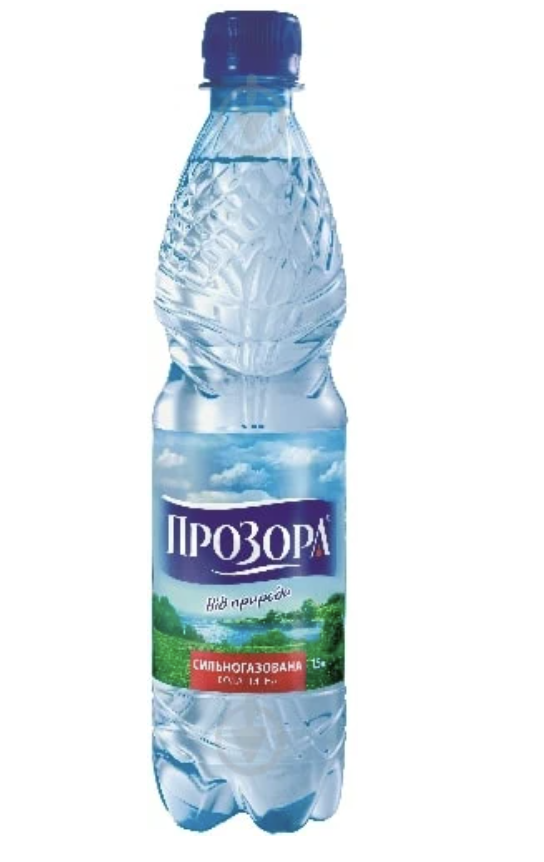 Вода газ Прозора 0.5л ПЕТ